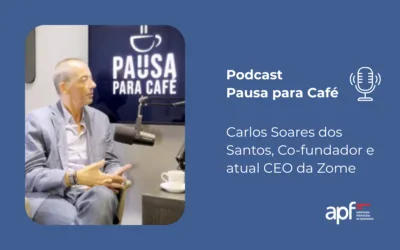 Podcast Pausa Para Café traz entrevista com Carlos Soares dos Santos, Co-fundador e atual CEO da Zome