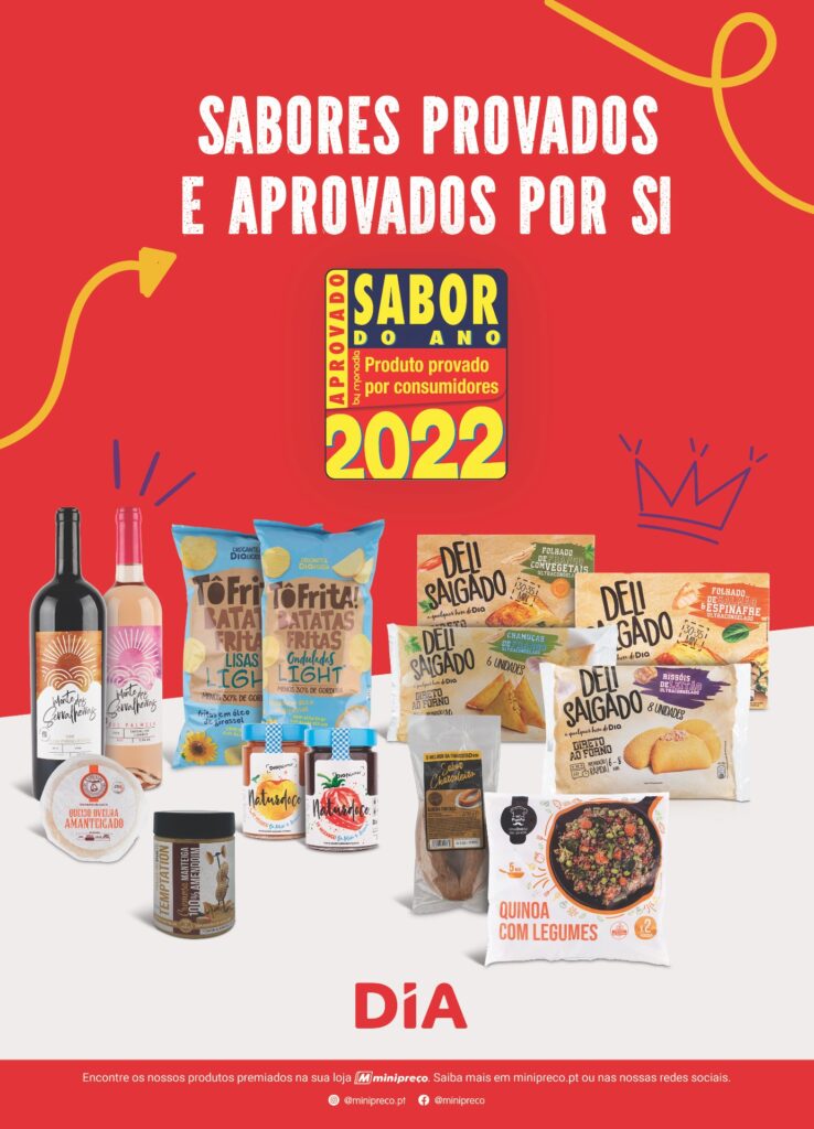 Marcas exclusivas do Minipreço conquistam prémio Sabor do Ano 2022